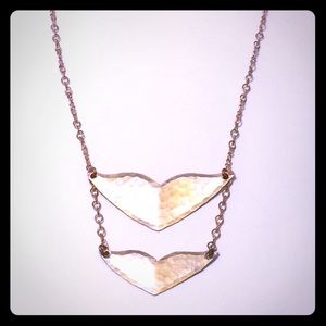 New Golden Whale tales necklace